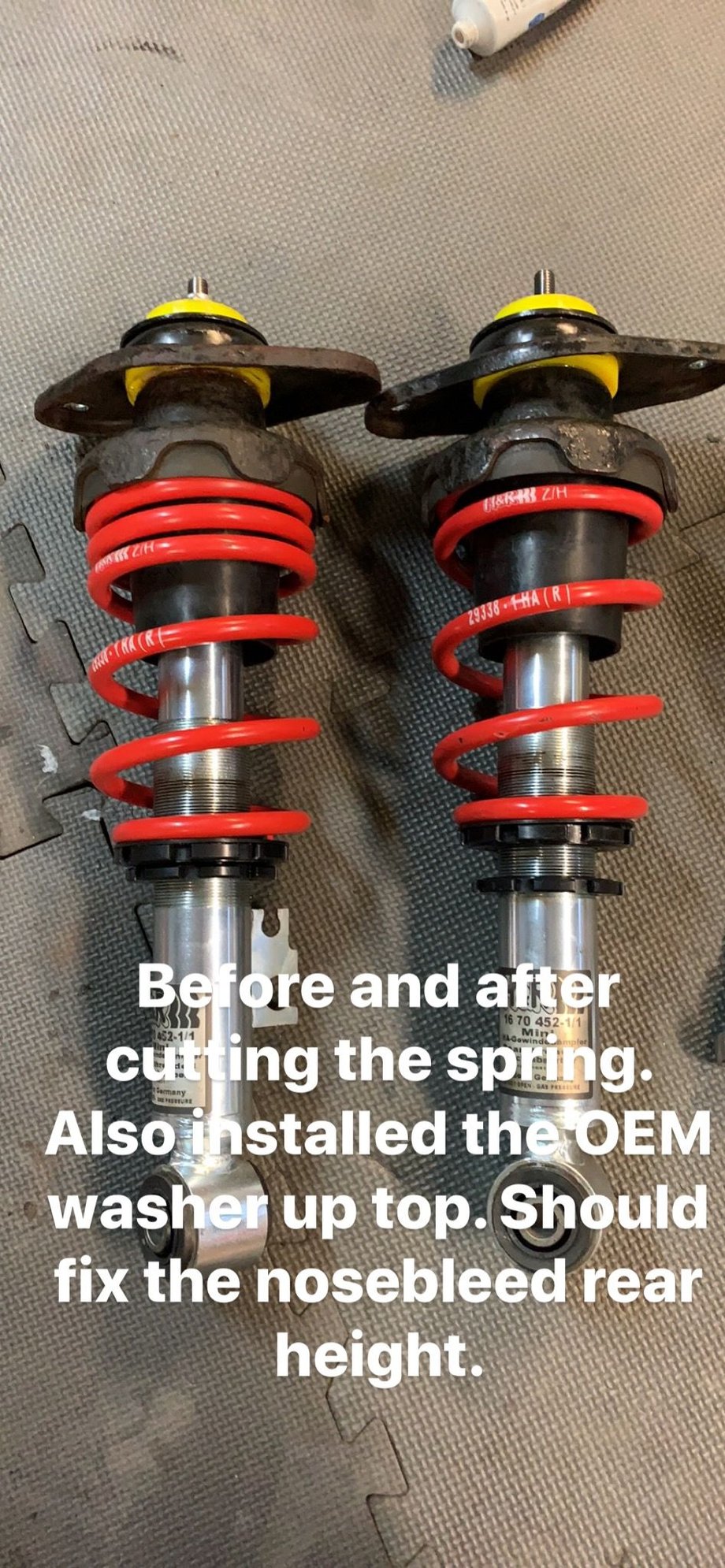 Steering/Suspension - R53/50 H&R Street Sport coilovers with Vorschlag camber plates and ECS Strut plates - New - All Years Mini R53: "Mk I" Mini Cooper S - All Years Mini R50: "Mk I" Mini One & Cooper - All Years Mini R52: "Mk I" Mini Convertible - North Dartmouth, MA 02747, United States