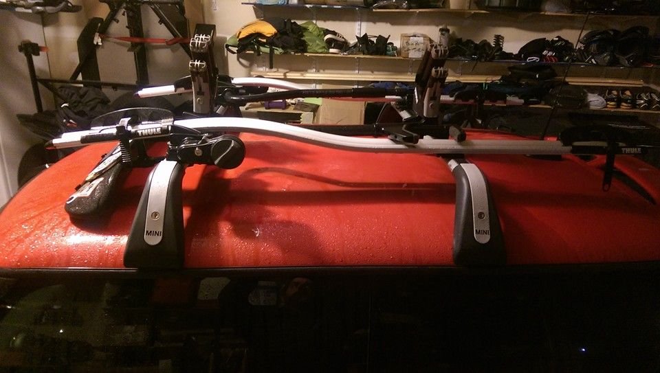 FS OEM Roof Rack and Thule Fairing North American Motoring