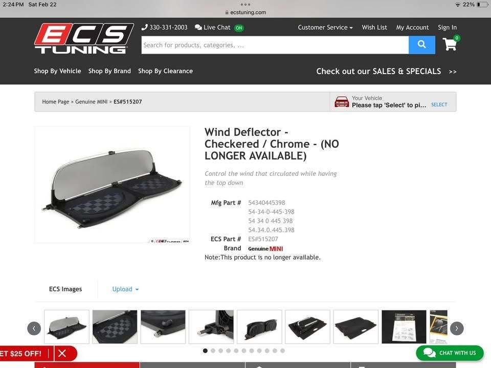 Accessories - R52/57 Wind Deflector FREE SHIPPING - Used - 2009 to 2013 Mini R57: "Mk II" Mini Convertible - 2005 to 2008 Mini R52: "Mk I" Mini Convertible - Brockton, MA 02302, United States