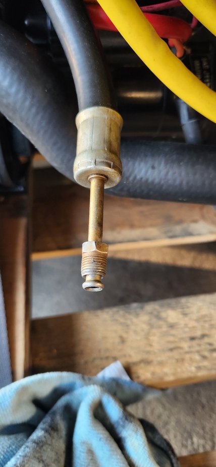 U need back pressure on the line though right? As in just cant fees high psi line into the return?