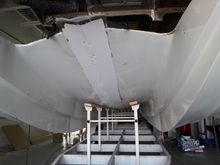 Bottom after widening the hull