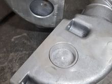 Modded risers so I can run oxygen sensors for tuning on the water