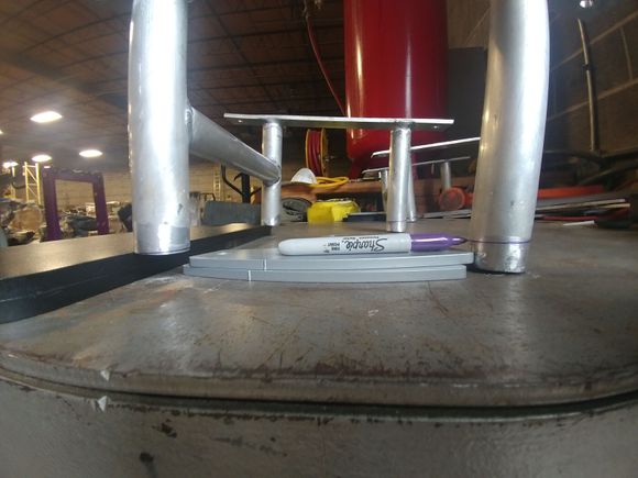 Had to mark cut and reweld the mounts.. i will powder coat black