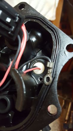inside of cover - looks like it would punch through to inside