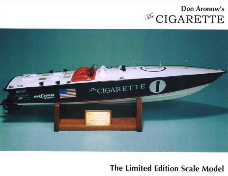 The origin of the term "cigarette boat" .