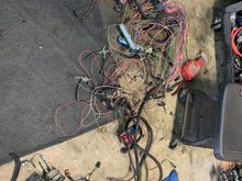 Ls harness getting gone through and extra stuff weeded out