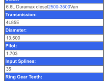 DURAMAX 4L85E CONVERTER