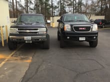 Was surprised and shocked it made the yukon taller than my 99!!