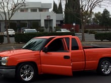 My Orange Chevy Truck