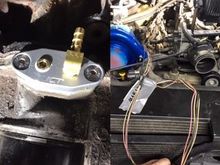 turbo feed plate and 5 wire maf harness pulled free. Dont buy IAT/Flex fuel extension harness, plenty of wire already available.