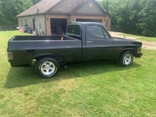 1981 C10 Scottsdale 5.3 SBE with 6.0 cam and 317 heads Muncie M22 4spd hurst V-gate shifter 355 9" posi rear