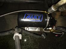 close up of alky pump