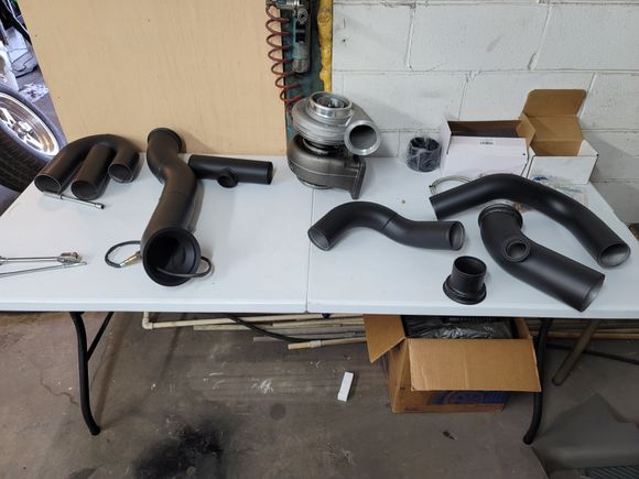 Still have to test fit the rest. 