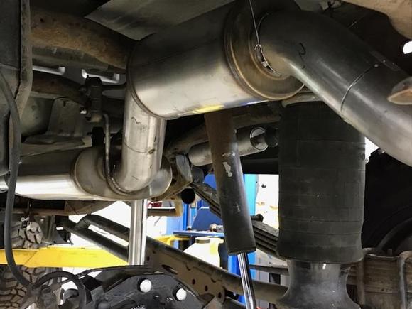 2nd muffler in the tailpipe