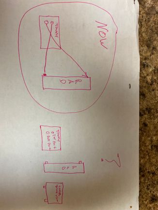 How it’s plumed now and what I’m trying to figure out how to plumb correct by still using factory rad. I appreciate the help! 