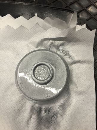 Painted servo cover... Aluminum paint, i really like that paint for accesory brackets etc