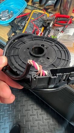 New Escalade Clock Spring. Had to rewire the airbag for some reason...