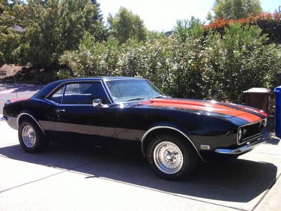 68 Camaro Rt Side