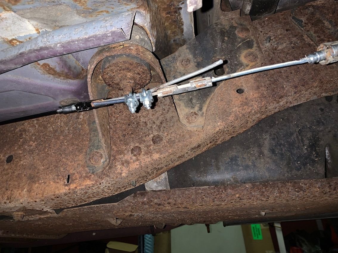 New Front & Rear parking brakes won't meet? 1993 RangerForums