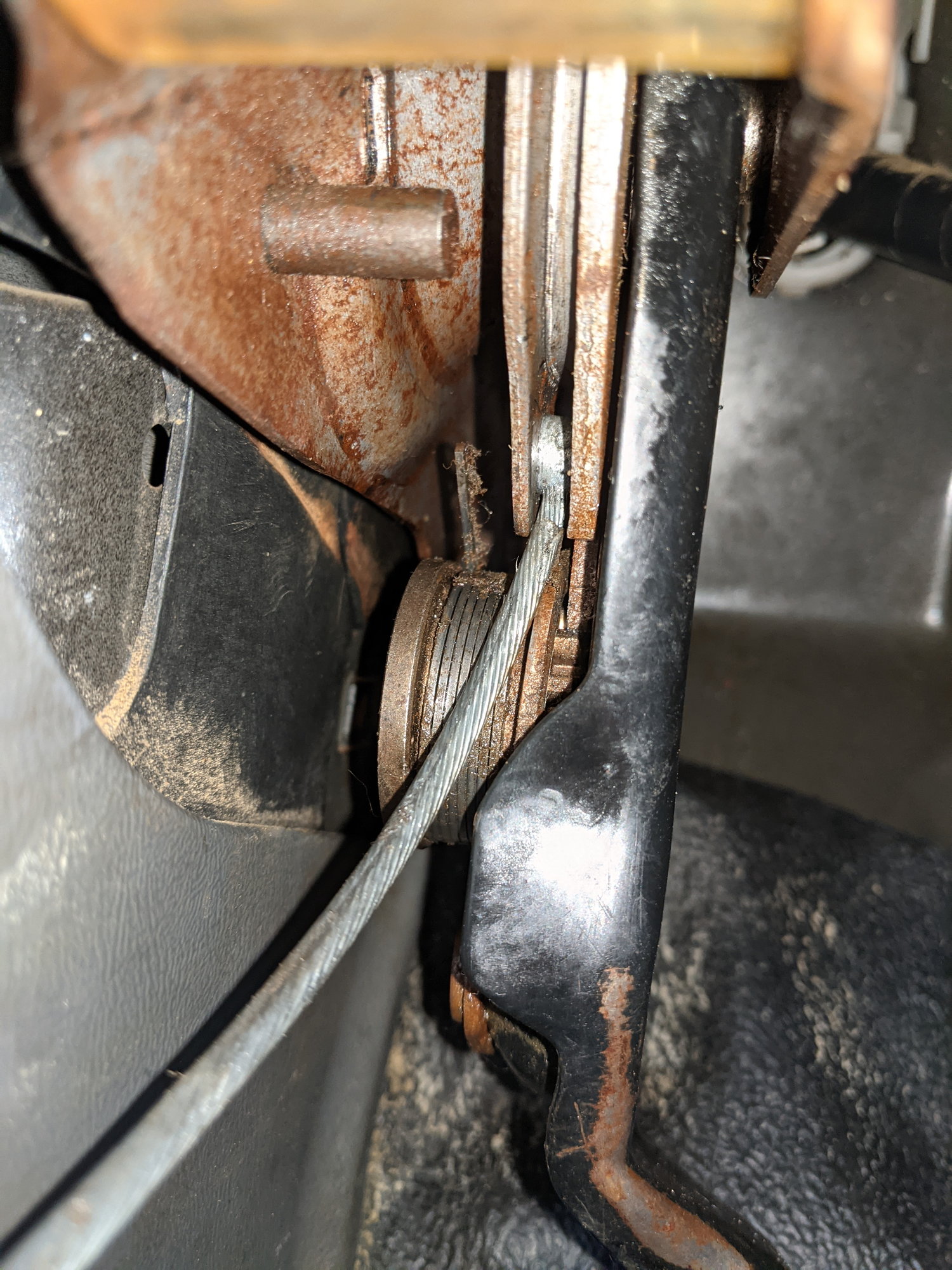 How To Remove Parking Brake Cable From Pedal Ranger Forums The Ultimate Ford Ranger Resource