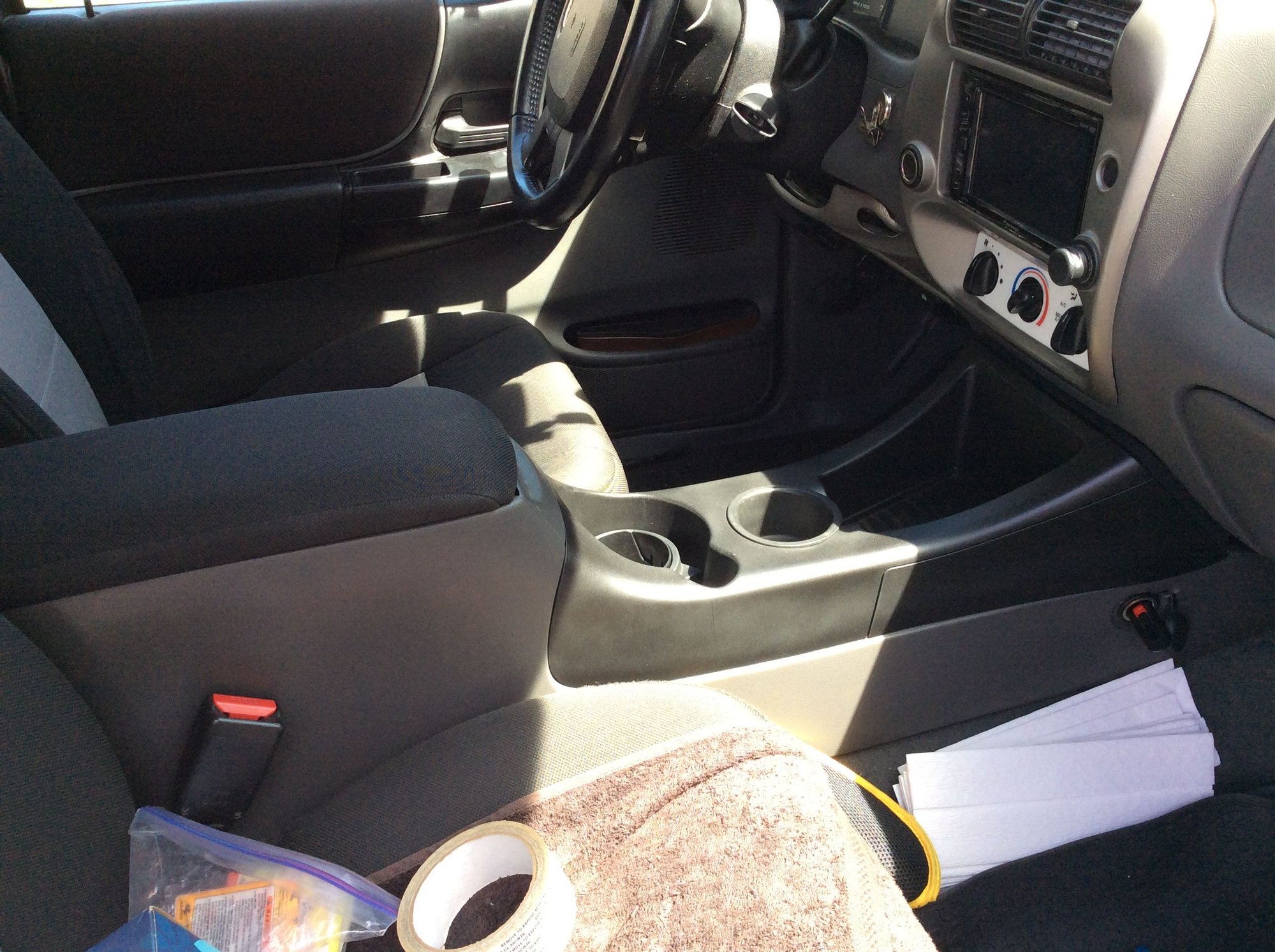 Center console RangerForums The Ultimate Ford Ranger Resource
