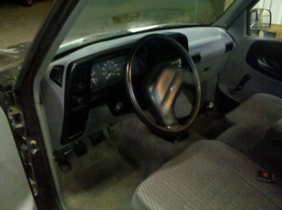 painted vents and dash panel