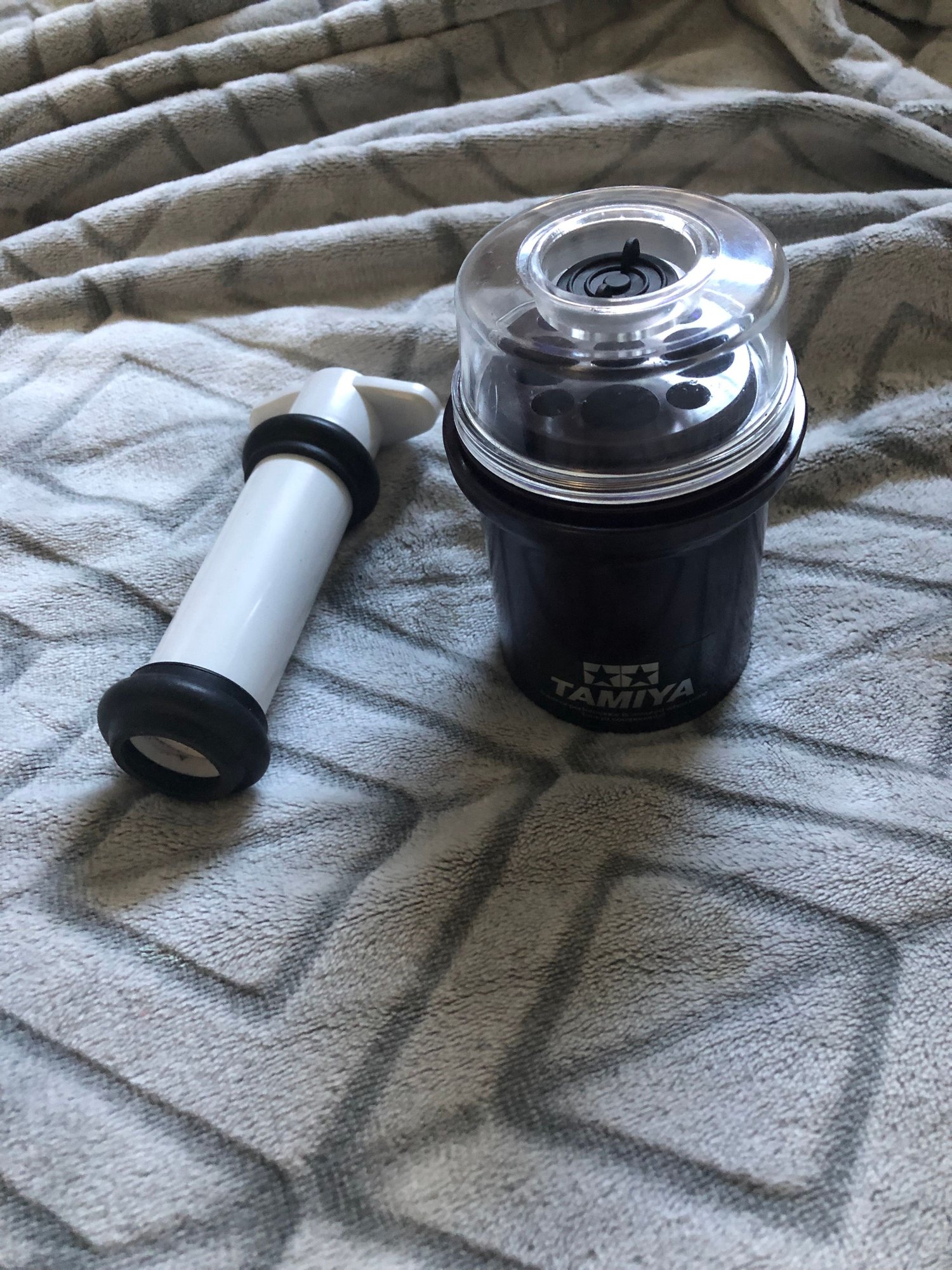 Tamiya Shock Vacuum Pump and Avid Aluminum Parts Tray R/C Tech Forums