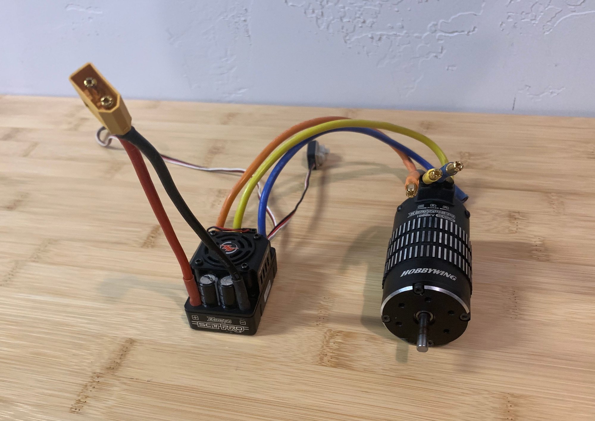 Hobbywing SCT PRO 1/8 1/10 ESC & 1800 kV motor R/C Tech Forums