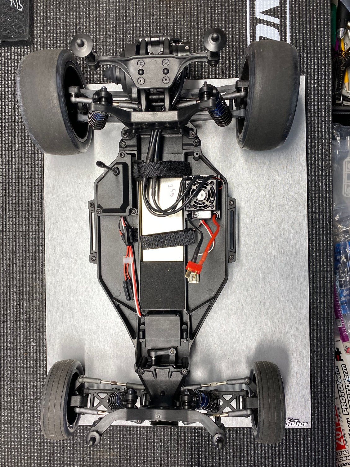 team associated drag car