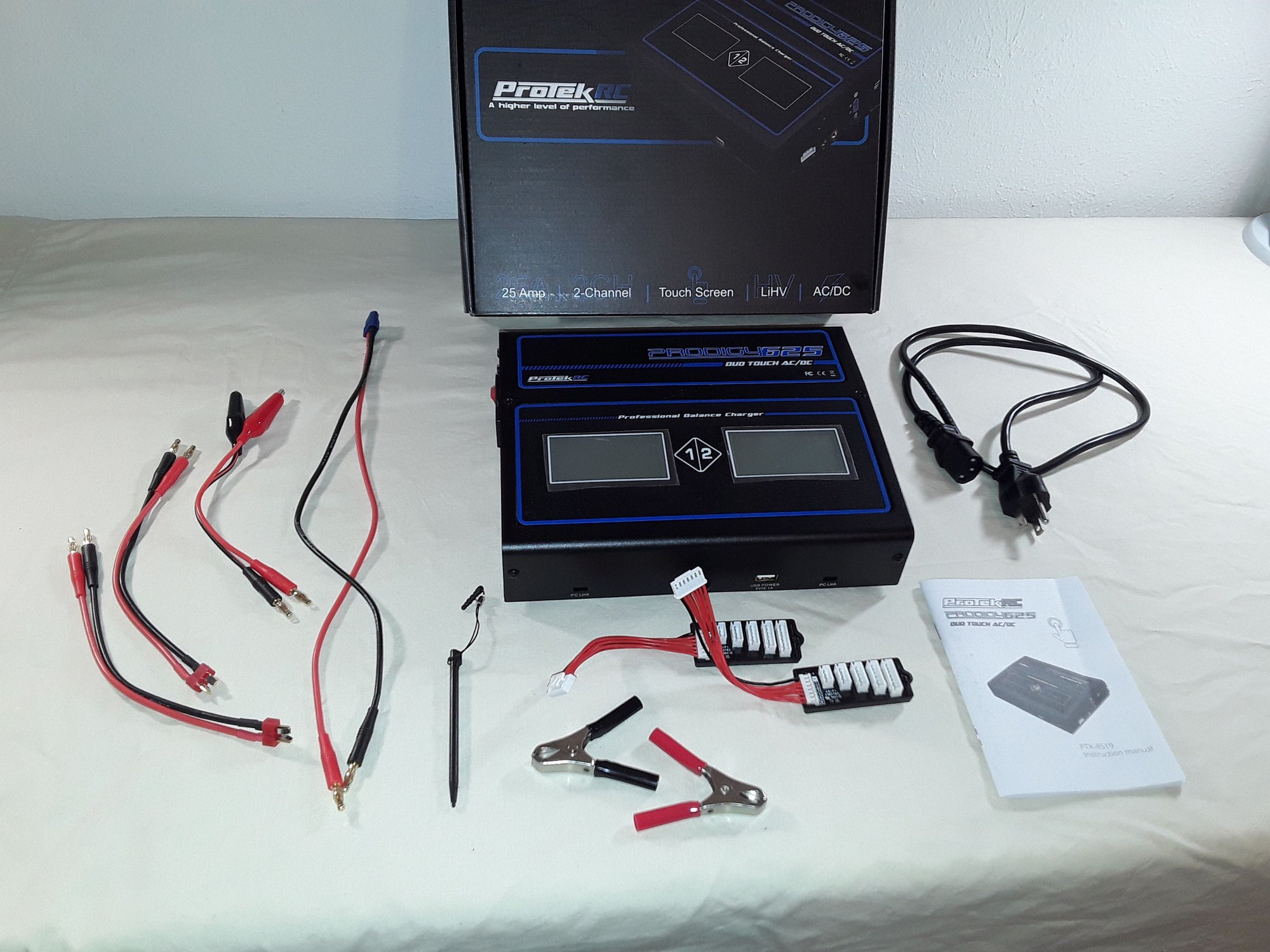 Protek prodigy 625 ac DC pro charger digital dual charger R/C Tech Forums