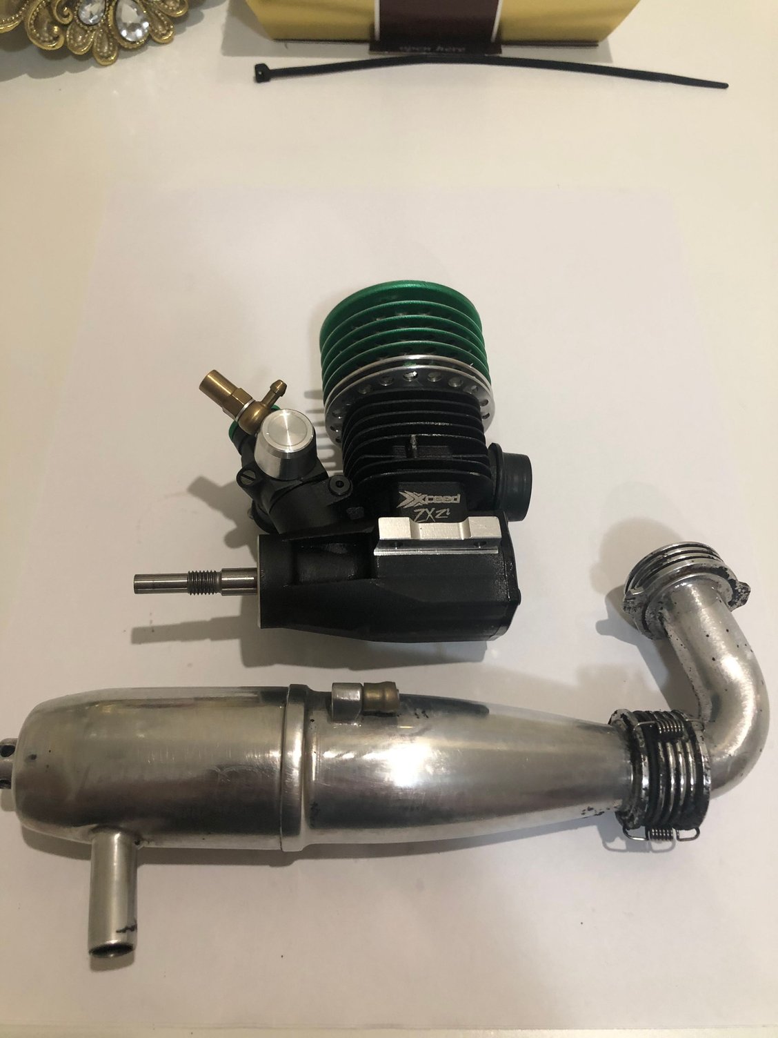 xceed ds6 em 21 onroad engine w picco 2120 pipe r c