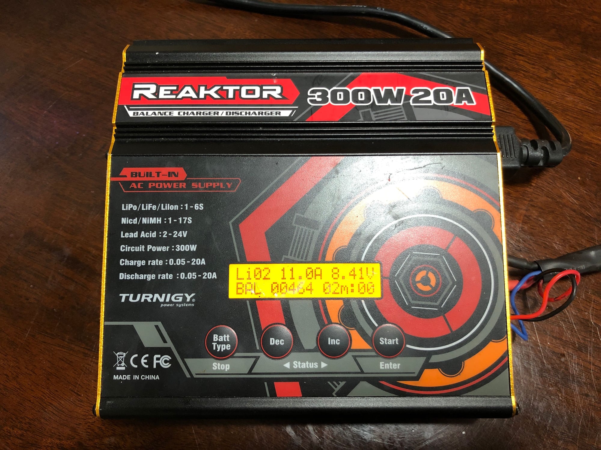 Turnigy Reaktor 300w 20A Charger AC/DC - R/C Tech Forums