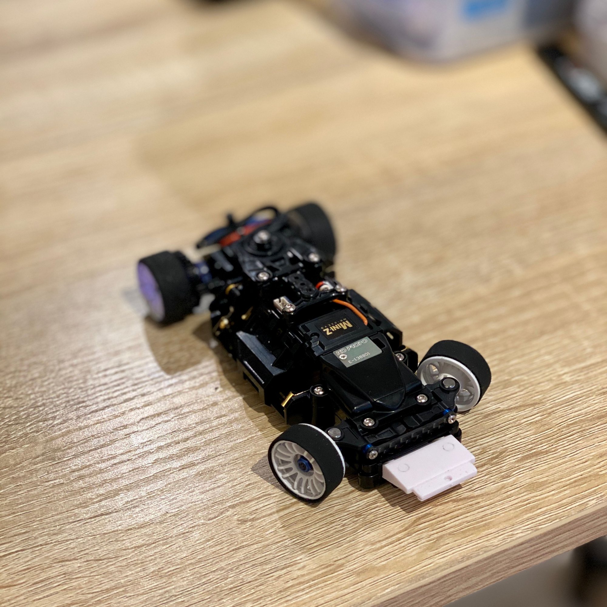 Kit Piccole Parti Kyosho Mini-Z AWD Nero - MD003BK