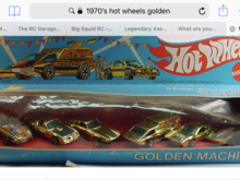 Somewhere I’ve got this set. Pretty sure I’ve still got them all. Not in package. 

 Between my hot wheels cars, matchbox cars, and original Star Wars stuff. Probably could have had nice bit of change. Oh well. They were toy. 

The golden trans-Am is on eBay for $50. 