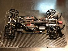 Electronics sorted out and just need to add the horizontal body posts. 
