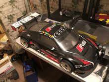 I had not seen what the R8 has become. Kinda still see this as the R8     I see it now having seen a picture of the real car. But at first look I could see influences from couple different cars. 