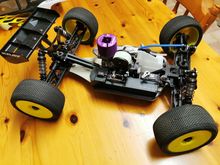 Carbon steering brace. 