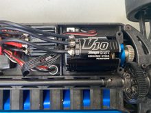 Hobbywing 17.5 motor and esc.  