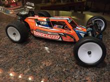 Fresh JConcepts Finnisher Body.  Thanks to my sole sponsor Upgrade RC for the sweet decals