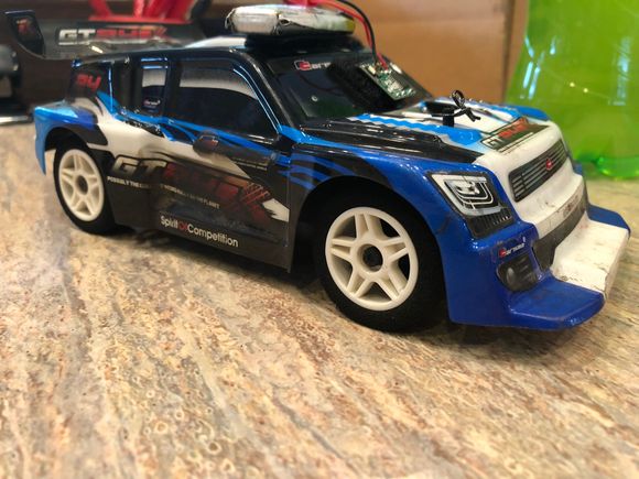 Found a set of foam tires to try. Quick test run this morning looked good. 