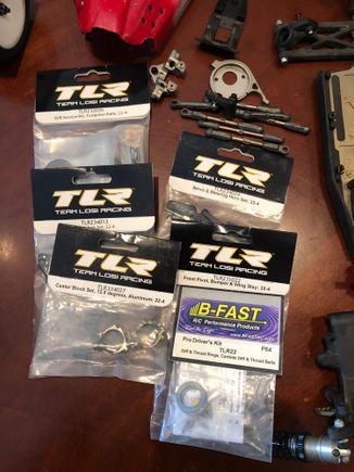 New parts in package.