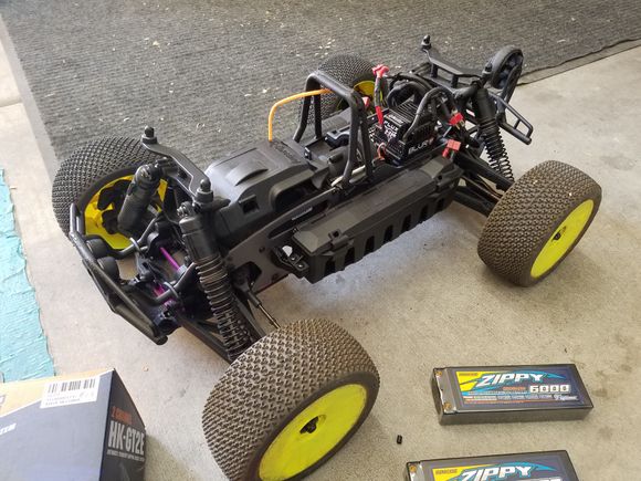 mamba 6s esc with the 2200kv tork motor 