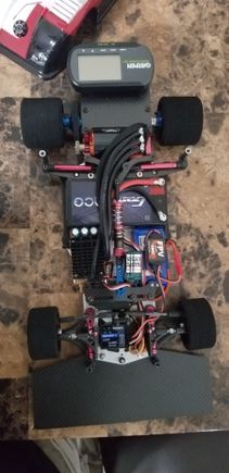 The GPS mount will be removed. If you want the carbon fiber front splitter LMK. It's easy to remove. Only the servo would be included in the roller. 