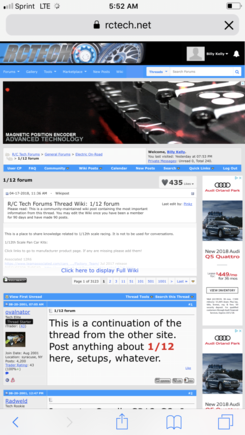 Frystormer.  At the top of some threads here there are permanent info. I believe these are what he’s referring to. 

5 months since the site update 