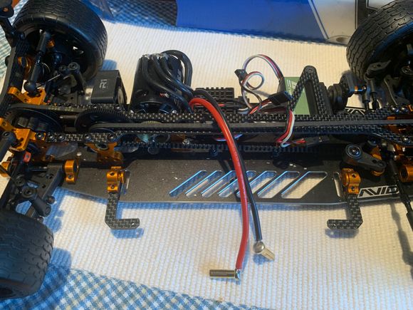 Upgraded battery holder. 5mm bullets