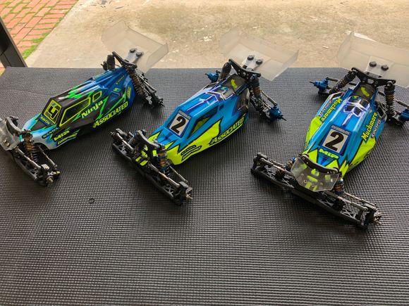 13.5 car, 17.5 car, B6.1 FL roller