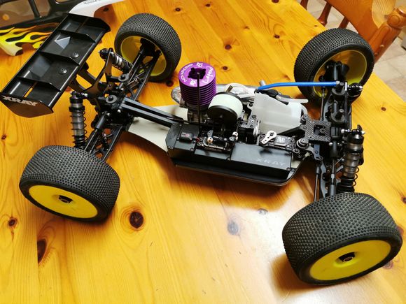 Carbon steering brace. 