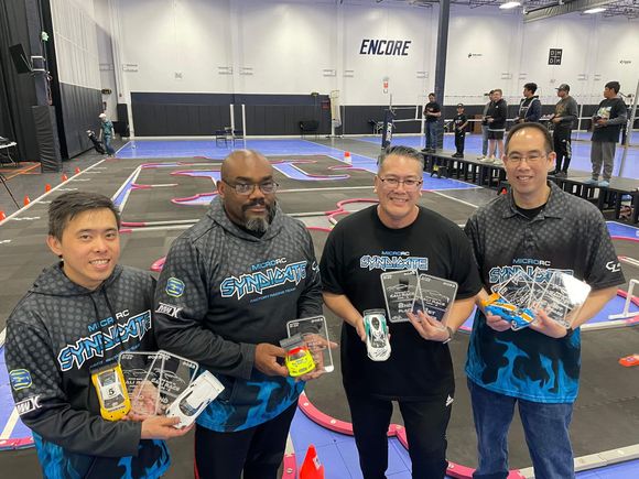 Factory Team MicroRC Syndicate after the race.