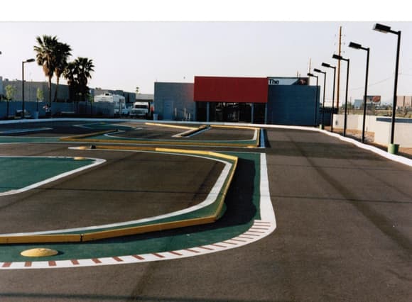 Picture of the SRS Track in 1985.  They ran 1/8 ad 1/12 on the track.  They'd cut off part of it for the 1/12.