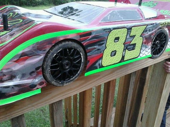 my late model finished